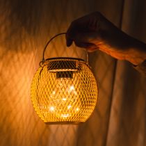 Produkt Latarnia solarna, dekoracyjne oświetlenie LED, energooszczędna, idealna do użytku na zewnątrz, 12 cm