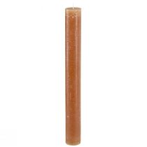 Produkt Świece stożkowe Świece stołowe w karmelu 34mm x 300mm 4 szt