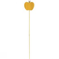 Produkt Wtyczka kwiatowa jesienna dekoracyjna wtyczka drewniana jabłko 5x5,5cm 8 szt