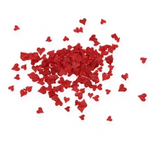Scatter dekoracja serca czerwone 5-8mm 1000szt.