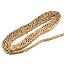 Produkt Wstążka słomkowa ozdobna pleciona wstążka jubilerska naturalna W2cm L4m
