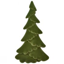 Produkt Ozdoba choinkowa Choinka jodła flokowana zielona 76cm