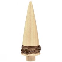 Produkt Choinka drewniana naturalna dekoracja stołu Boże Narodzenie W18cm 2 szt