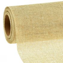 Produkt Naturalny bieżnik z juty, tkanina dekoracyjna 29×450cm - Elegancki bieżnik do świątecznej dekoracji