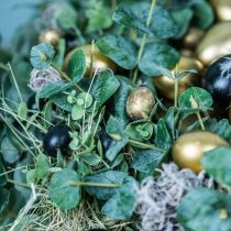 Produkt Jajko przepiórcze jako dekoracja puste złote 3cm 50 szt
