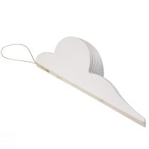 Produkt Bombka papierowa w kształcie plastra miodu, cebula biała FSC Ø12cm