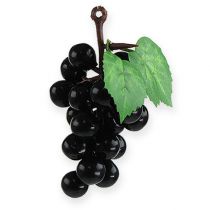 Sztuczne Mini Winogrona Czarne 9cm