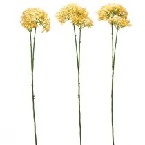 Produkt Cebula ozdobna dzika Allium sztuczna żółta 70cm 3 szt