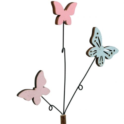 Korek dekoracyjny motyl H43cm 6szt. | Floristik24.pl