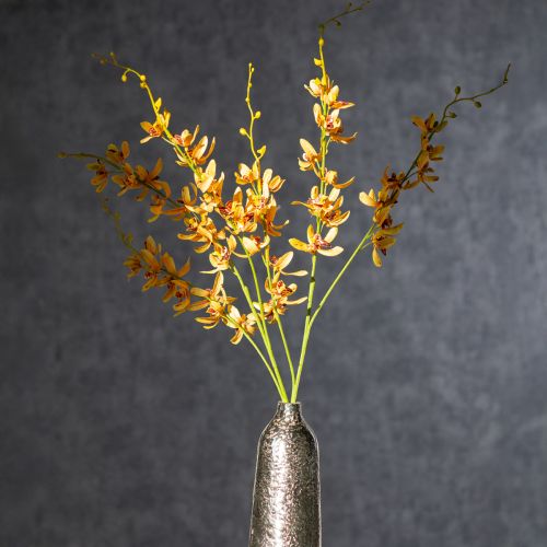 Produkt Sztuczna orchidea Cymbidium jako łodyga kwiatowa do eleganckiej dekoracji, 95 cm, 2 sztuki