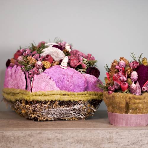 Floristik24 Poduszka mech, winorośl 25cm x25cm