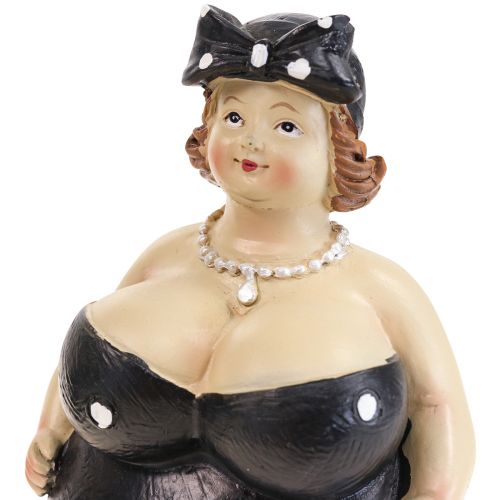 Floristik24 Figura dekoracyjna pulchna kobieta damska figurka dekoracja łazienki wys. 16 cm zestaw 2 sztuk