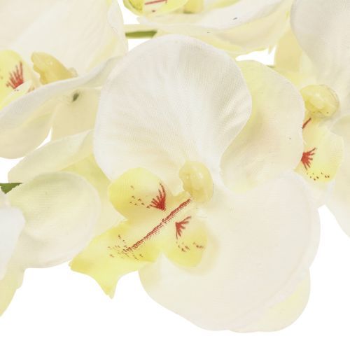 Floristik24 Phalaenopsis Sztuczne Storczyki Sztuczne Kwiaty Białe 70cm