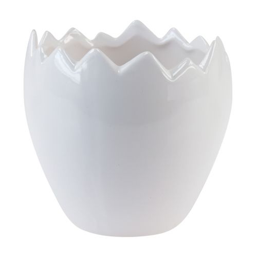 Floristik24 Doniczka ceramiczna z białkiem jajka Ø11,5cm W11,5cm 3 szt