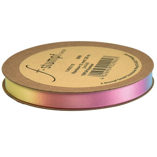 Produkt Wstążka prezentowa tęczowa wstążka kolorowa pastelowa 10mm 20m