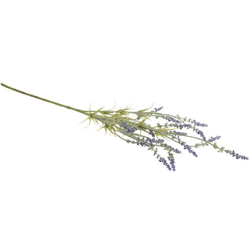 Floristik24 Sztuczne kwiaty dekoracja lawendowa gałązka lawendy fioletowa 48cm