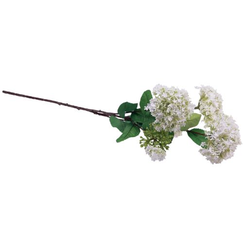 Produkt Sztuczny kwiat śnieżki Virburnum biały Ø8cm 64cm