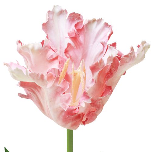 Produkt Sztuczny kwiat papuga tulipan Sztuczny tulipan różowy 69cm