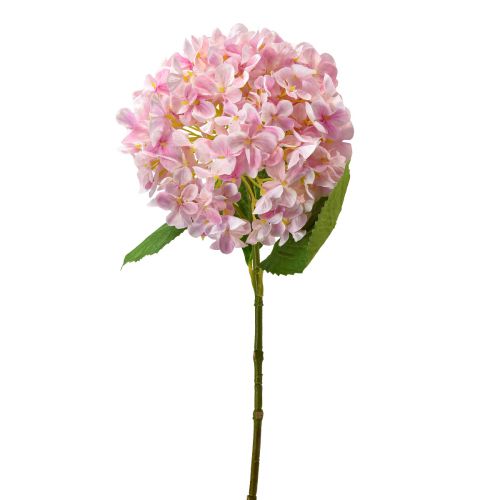 Floristik24 Hortensja sztuczny jasnoróżowy sztuczny kwiat ogrodowy kwiat 65cm