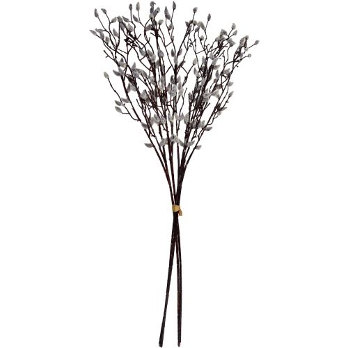 Floristik24 Sztuczne kotki wierzby dekoracja 73cm 4 sztuki