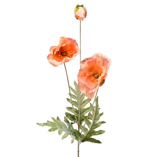 Floristik24 Sztuczne kwiaty jedwabne kwiaty maki dekoracja 75cm