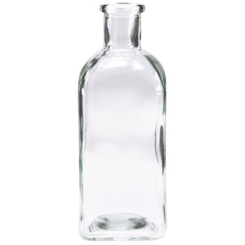 Produkt Ozdobne Butelki Kwadratowe Mini Wazony Szklane Przezroczyste 7x7x18cm 6szt