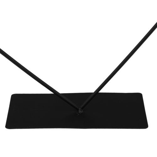 Floristik24 Ozdobny pierścionek z metalową pętelką w kształcie serca do stania, szer. 29,5 cm