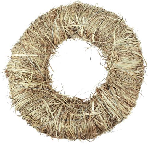 Produkt Wianek dekoracyjny wianek z siana wianek naturalny wianek letni Ø27cm 2 szt