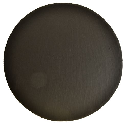 Produkt Taca z łupka naturalnego okrągła z kamienia czarna Ø30cm 2 szt
