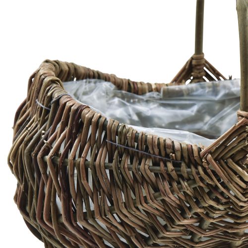 Produkt Kosz na rośliny Kosz z owalnym uchwytem 35×25/25×18cm, zestaw 2 szt