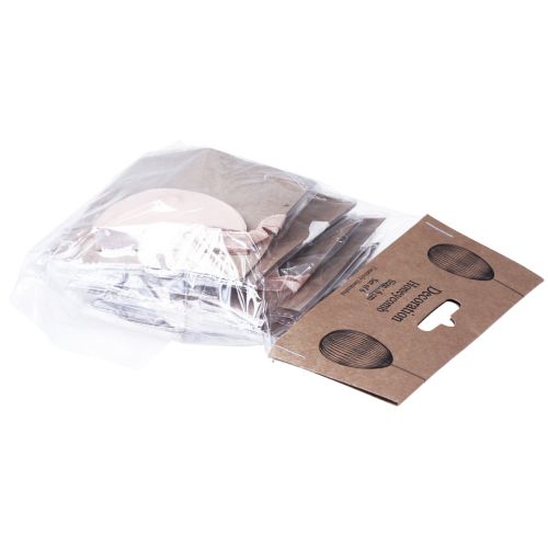 Produkt Jajka Plaster Miodu do Wiszenia Pisanek Biało Pomarańczowe 6cm 6 szt
