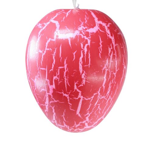 Produkt Wieszak dekoracyjny Pisanki żółty/różowy/czerwony spękanie Ø15cm 3 szt