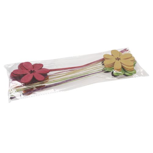 Produkt Ozdoba wiosenna korki kwiatowe kwiat drewna 30,5cm 18 szt