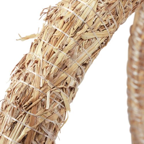 Produkt Dekoracyjna korona ze słomy korona ze słomy wianek naturalny wianek 50×55cm