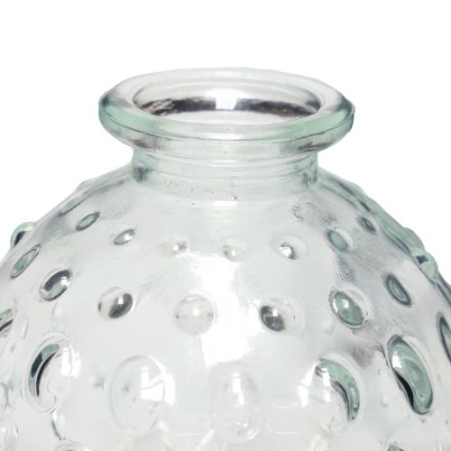 Floristik24 Mały szklany wazon Wazon kulisty przezroczysty Ø8,5cm W8cm