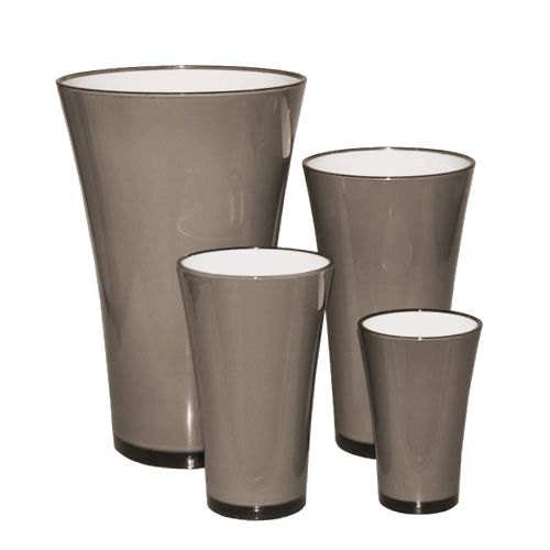 Produkt Wazon &quot;Fizzy&quot; platynowoszary Ø13,5cm do ok. Ø28,5cm 1 szt.