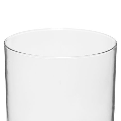 Floristik24 Szklany wazon wysoki szklany cylinder wazon szklany Ø15cm W20cm