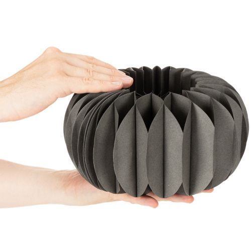 Produkt Pierścienie dekoracyjne z papieru w kształcie dyni w kształcie plastra miodu, 24 cm, 4 szt.