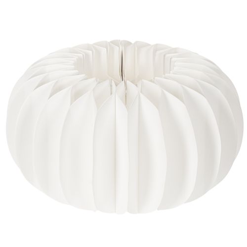 Obrączka papierowa w kształcie plastra miodu, dynia, okrągła, duża, do suszonych kwiatów i jesiennych dekoracji, 24 cm, 4 szt.