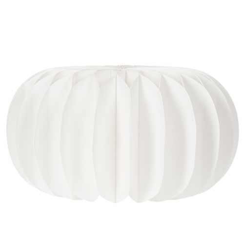 Obrączka papierowa w kształcie plastra miodu, dynia, okrągła, duża, do suszonych kwiatów i jesiennych dekoracji, 24 cm, 4 szt. | Floristik24.pl