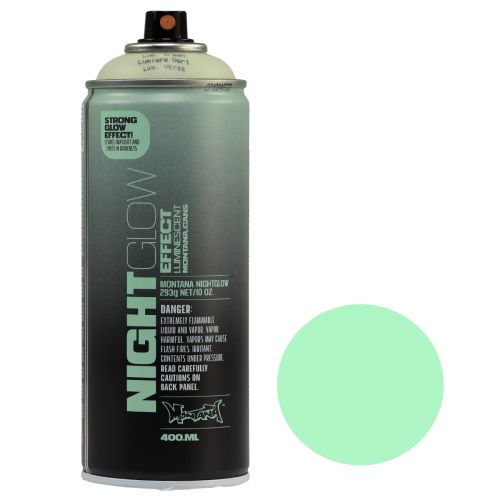 Floristik24 Farba fluorescencyjna w sprayu Nightglow Green 400ml