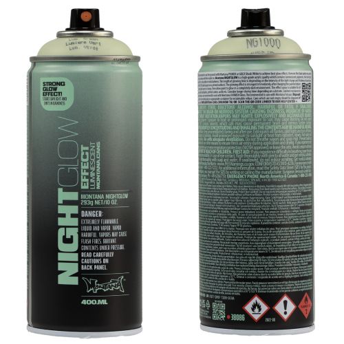 Floristik24 Farba fluorescencyjna w sprayu Nightglow Green 400ml