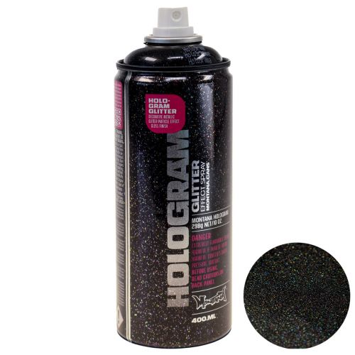 Produkt Hologram Glitter Spray Glitter spray w aerozolu jedwabisty mat 400ml