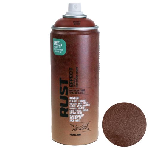 Floristik24 Spray do rdzy z efektem rdzy Spray do rdzy wewnątrz i na zewnątrz Brązowy 400ml