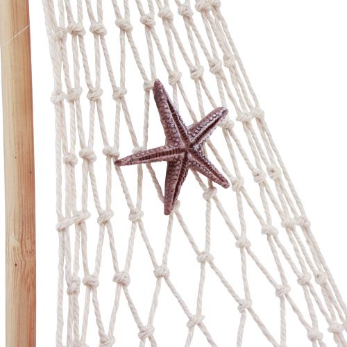 Floristik24 Dekoracja żaglowca Dekoracja żaglówki morskiej 31,5×5,5×48cm
