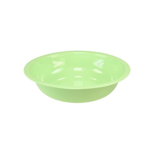 Produkt Miska dekoracyjna, metalowa, emaliowana, miska zielona limonkowa 25cm
