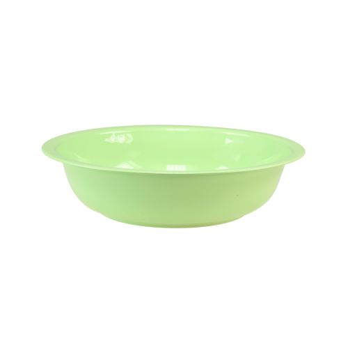 Produkt Miska dekoracyjna, metalowa, emaliowana, miska zielona limonkowa 25cm