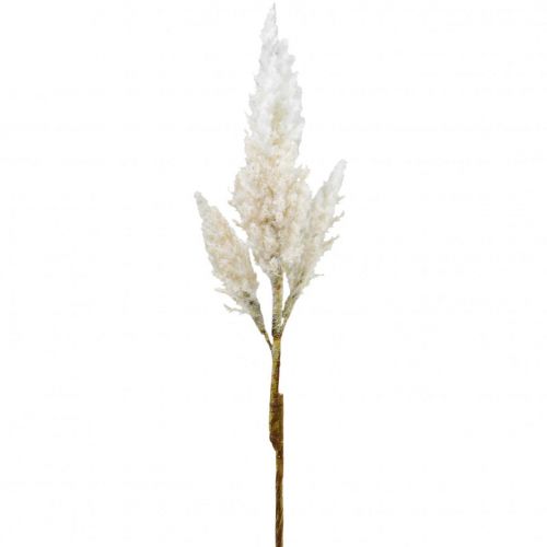 Floristik24 Trawa pampasowa biała kremowa dekoracja ze sztucznej trawy suchej 82cm