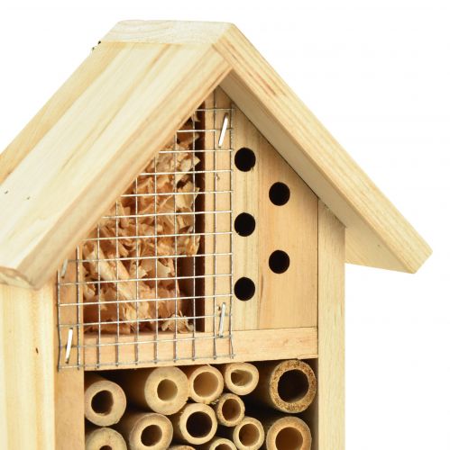 Produkt Hotel dla owadów Naturalny domek dla owadów z drewna 14cmx8cmx26cm