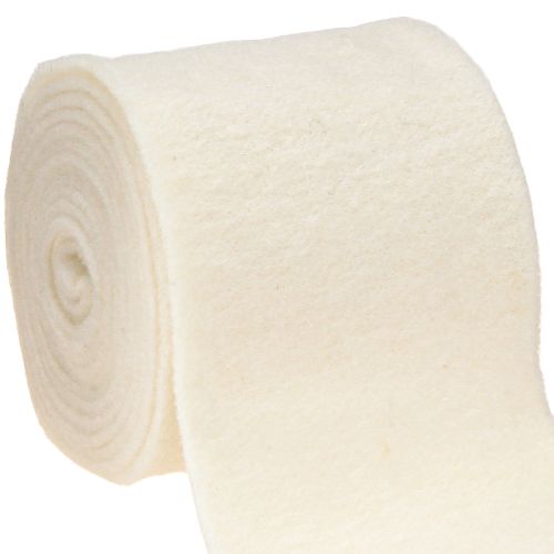 Produkt Wstążka filcowa 15cm x 5m biała